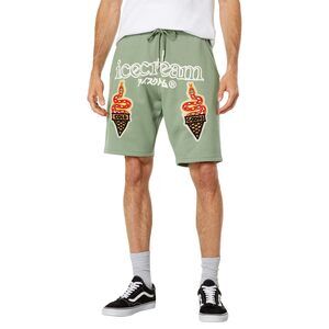 Ice Cream Lemon Shorts Hedge Green SM